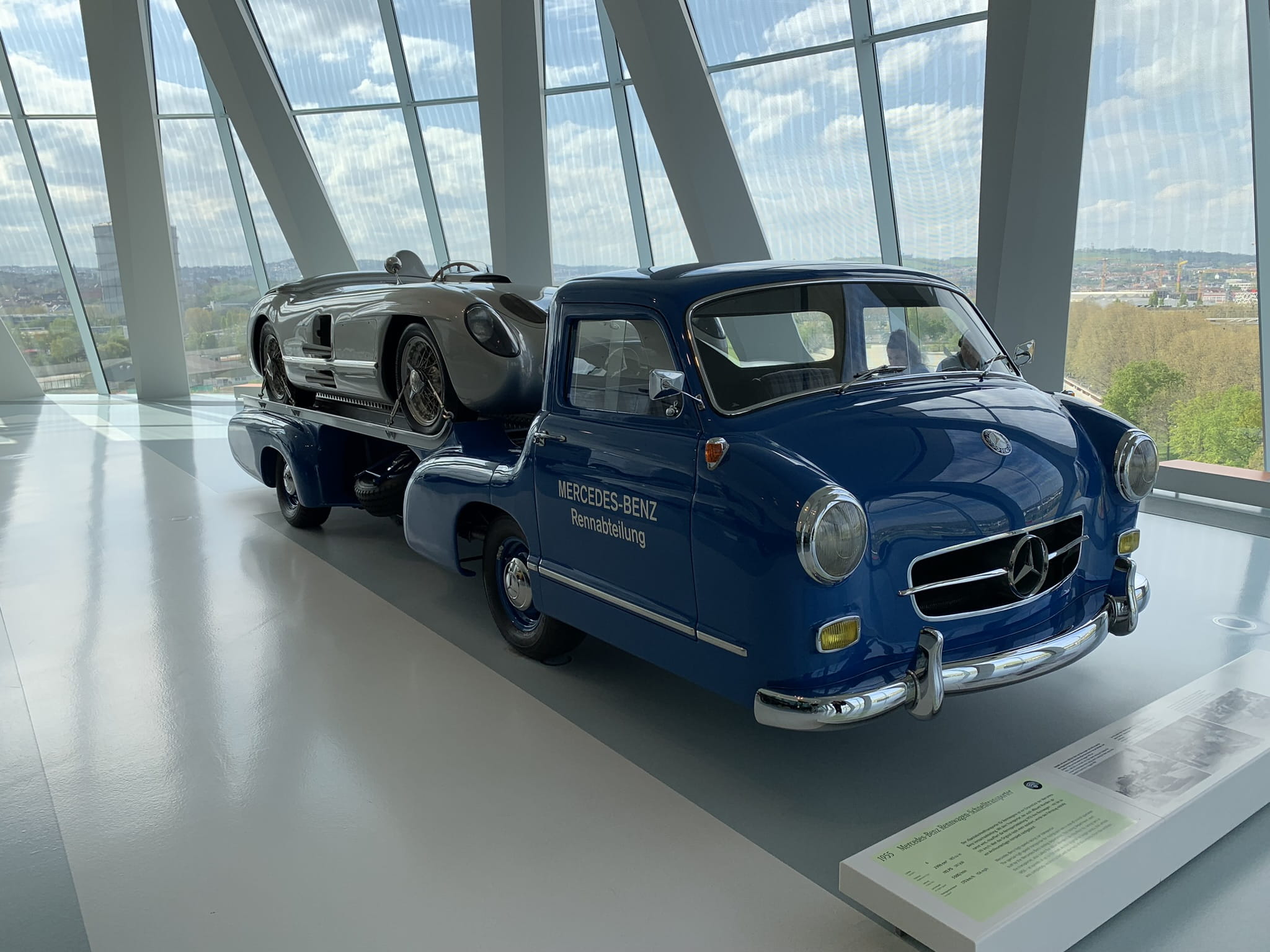 The Mercedes-Benz Rennabteilung truck